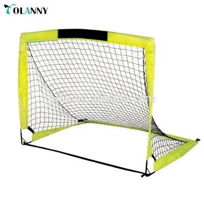 China Good Quality Professional Portable Net Cloth Football Training Mobile Goal for sale