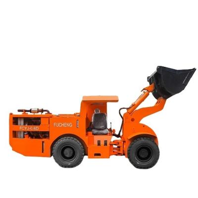 China FUCHENG 0.6 m3 /0.75 yd3 Articulated LHD Diesel Underground Mining Loader for Mining for sale