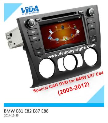 China Hot-sale Car DVD Player with GPS for BMW E81 E82 E87 E88 (2004-2012) for sale