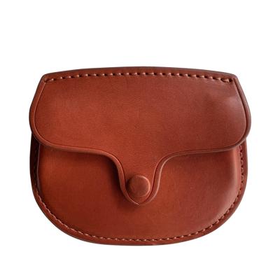 China Fashion Small Wallet Coin Purse Fancy Belt Genuine Leather Coin Pouch for sale