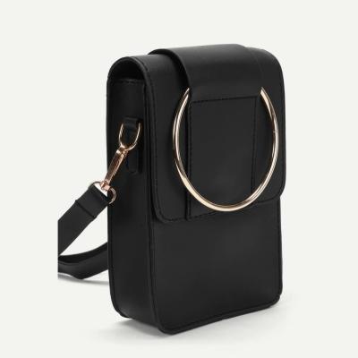 China Girls Pocket Suede Cell Phone Body Bag Cross Shoulder Bags Elegant Leather Mobile Phone Bag For Women for sale