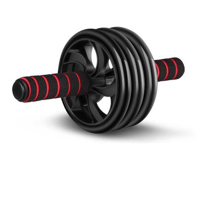 China Home Use High Quality Lightweight Easy Power Workout Abdominal Muscle Roller Ab Roller Non-Slip Black Wheel for sale