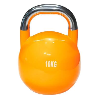 China Durable New Style 8,12,14,16,18,20,24Kg Grip Coated Competition Kettel Color Steel Bells for sale