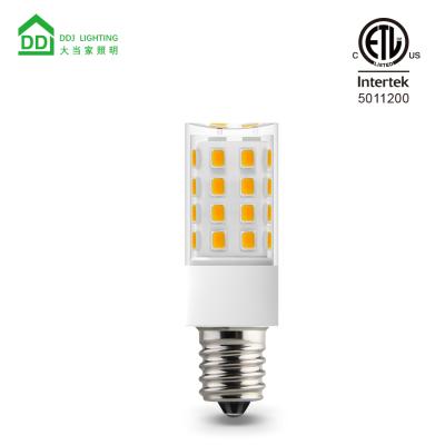 China High Lumens E12 LED 4.5W 450 Lumens AC/DC 12V LED E12 Indoor Dimmable Light Bulb for sale