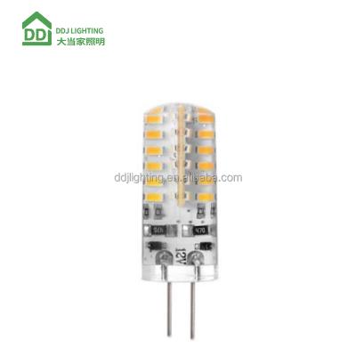 China Indoor G4 GY6.35 LED Silicon 3014SMD 2W 200 Lumens 12V 24VDC LED G4 Corn Light Bulb for sale