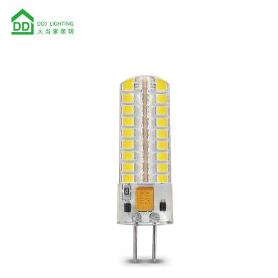 China G4 LED Silicon 28335SMD 4W 300 Lumens 12VDC LED G4 Indoor Light Bulb for sale