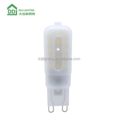 China 2021 New LED Indoor Light G9 2835SMD Warn 300 Lumens 3W AC120 220V White G9 LED Bulb Lighting for sale