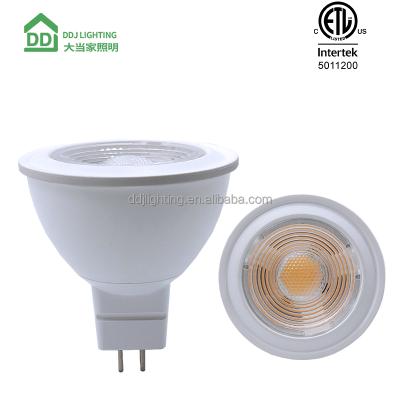 China Indoor MR16 5w 500 lumens Dimmable ACDC12V 3000k white/6000k MR16 LED warm cool white white for sale