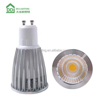 China GU10 5W 7W Height Lumen AC 120V 230V COB GU10 GU5.3 LED Spot Lighting Bulbs INDOOR for sale