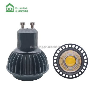 China INDOOR LIGHTING GU5.3 GU10 COB LED Spot Light 5w 450 Lumen AC120V AC230V Housing gu10 LED Spot Bulbs for sale