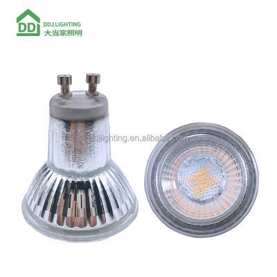 China Hot selling INDOOR LIGHTING GU5.3 GU10 LED 5W 450 lumens AC 120V /220V glass housing gu10 LED spot light bulbs for sale