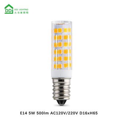 China Dimmable 4W AC120V/220V 2835SMD G9 LED Indoor High Lumen Dimmable Light Bulb Warm Sales E14 LED High Pitch Light Bulb for sale