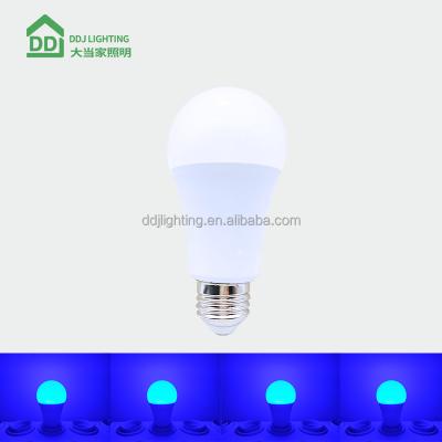 China LED A19 E26/E27 Replacement 50/60w Halogen 8W AC120V/220V A19 Indoor Light Aluminum Blue Led Bulb Light for sale