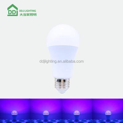 China Indoor Light Aluminum UV Halogen 8W AC120V/220V A19 LED Replacement 50/60w LED A19 E26/E27 UV Bulb Light for sale