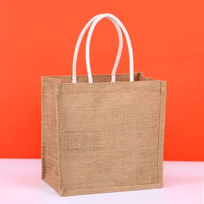 China Low MOQ Cotton Canvas Canvas Tote Promotion Gift Shopping Bag Reusable Handled Custom Logo Canvas Bag for sale