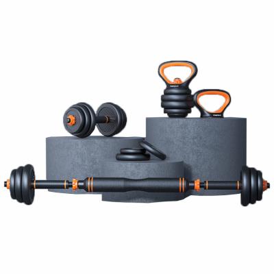 China Environmental Protection ; High Quality Strong Rebound Fitness Equipment New Adjustable Dumbbell Set Home Removable Kettlebell for sale