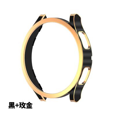 China Fashion Luxury Double Color Bumper Case For Samsung Watch 4 PC Case For Samsung Galaxy Watch 4 Smart Watch Protector for sale