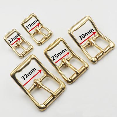 China For Leather Belt Solid Color Belt Buckle Roll Prongs Brass Buckles For Dog Collar for sale