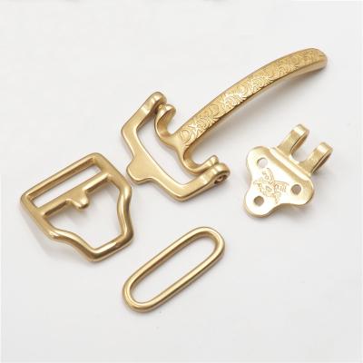 China For leather belt in stock new come solid brass buckle for sale