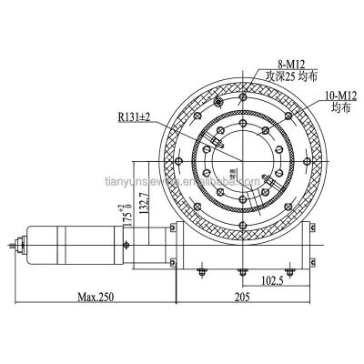 China Double CROSS ROLLER Axis Group Drives Sde7 Group Drive For Solar Tracker With Reasonable for sale