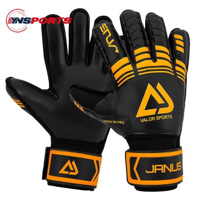 China Finger ProtectionÂ   Wholesale Professional Football Gloves Latex Soccer Goalkeeper Gloves With Finger Protection for sale