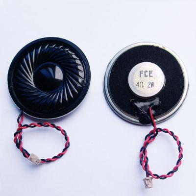 China 40mm 4ohm 2W Mini Round Mobile Device Speaker For Mobile Device for sale