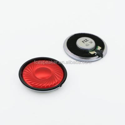 China Doorphone or earphone 40mm 4 ohm 2W speaker mic parts for earphone or doorphone for sale