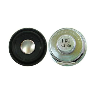 China Not Applicable 40mm 8ohm 3w Micro Speaker Manufacturer For Video Device for sale