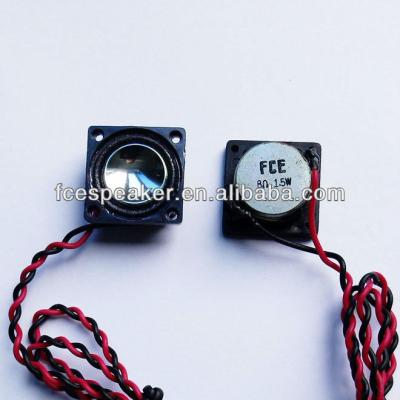 China Wholesale High Quality 20mm 8ohm 1.5W Compact Speaker With Celling Mount 20*20*9.5 mm for sale