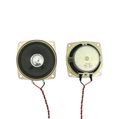 China Medical Equipment 2.5inch 66mm 8ohm 3w Ultrasonic Speaker Acoustic Component for sale