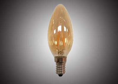 China 4w AC90-240v Led Filament Candle E12 E14 E17 360 Degree Dimmable Filament Bulb for sale