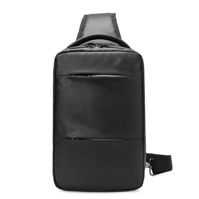 China Factory Direct Wholesale Nylon Custom Logo Chest Bag Men's Single Body Cross - Body Shoulder Sling Bag for sale