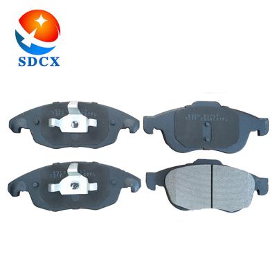 China Premium Ceramic Auto Spare Parts CX-D1717 Ceramic Brake Pad For Peugeot Car Brake Pad for sale