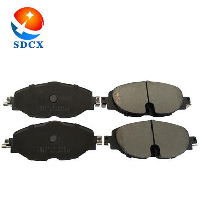 China Wholesale Automotive Spare Parts CX-D1760 Ceramic Brake Pad For AUDI A3 Car Brake Pad OE Standard Size for sale