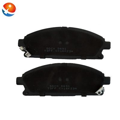 China SDCX D691-7566 GDB3312 D1211M Premium Ceramic Auto Car Good Quality Brake Pads For Nissan Pathfinder 96-98, X-Trail 01-09 for sale