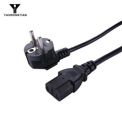 China Home Appliance We Plug 2 Pin Pure Copper Power Cable Manufacturer In Guangzhou Saa Universal C2G Supply 6Ft 18 A.W.G. 3-Slot for sale