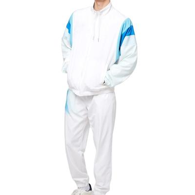 China High Quality Breathable Polyester Sport Tracker Sets Custom Logo 2 Pieces Anorak Tracksuit Tracksuit Set For Men for sale