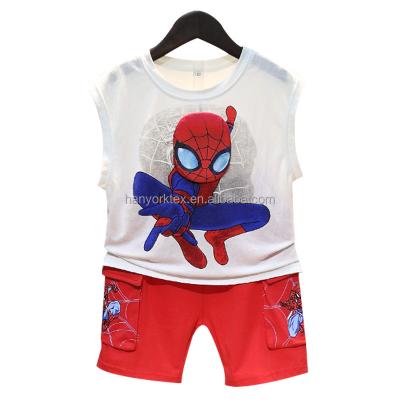 China Breathable Fashion Cool American Movie Hero Spiderman Cosplay Costume For Kids Party Idea for sale