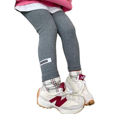 China Wholesale Soft Customized Good Quality Girls Leggings Pants Kids Pants for sale