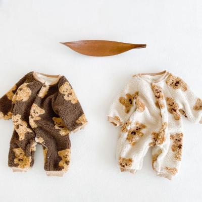 China Unique Cute Casual Baby Romper 100% Cotton Guaranteed Quality Baby Warm Clothes for sale