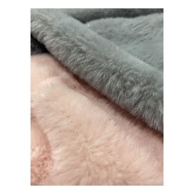 China Factory Supply Soft 100% Poly Soft High Quality Safe Warm Organic Fabric for sale