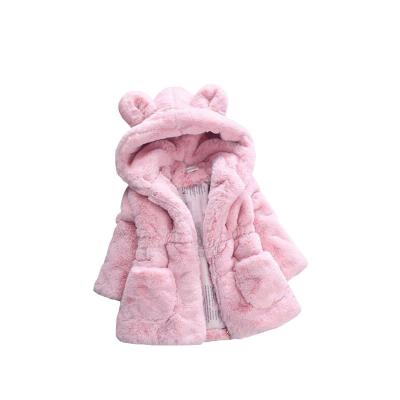 China Winter Sale Design Soft Unique Warm Plush Warmer Thickening Children Coat for sale