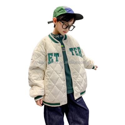 China Boys And Girls Breathable Popular Baseball Jacket With Cotton Jacket Casual Custom Thickened Jacket for sale