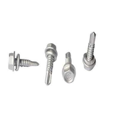 China General Industry Building Roofing Hexagonal Head Self Self Tornillos Hex Drilling Screws Tek Screws for sale