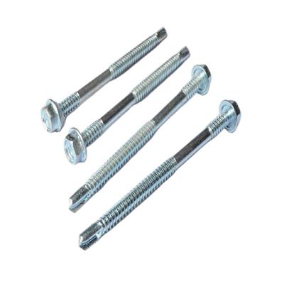 China General Industry Building Roofing Screws With Joints Hex Head Self Tornillos Hex Drilling Screws for sale