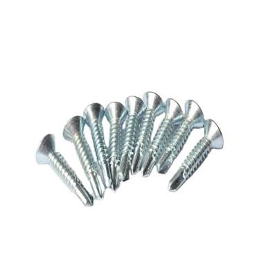 China Csk Flat Galvanized Flat Head Screws Self Drilling Screws for sale