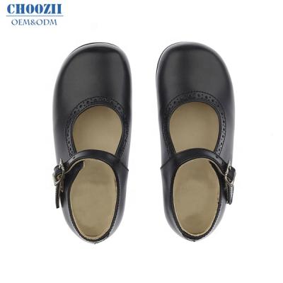 China 2020 Children Choozii Genuine Leather Anti-slippery Mary Jane School Shoes For Girls for sale