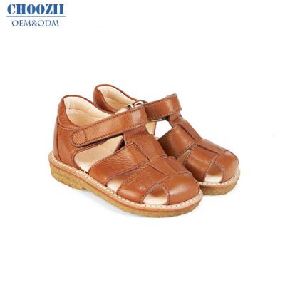 China Factory Guangzhou Anti-slippery Boys Stylish Soft Sandals School Kids Sandals and Shoes for sale