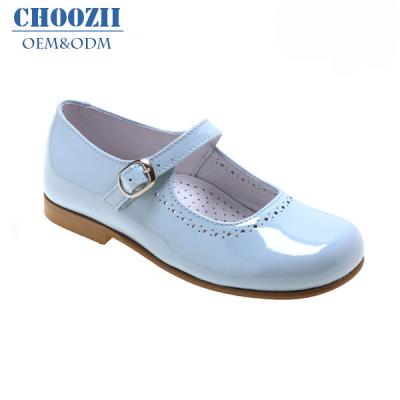 China Wholesale Choozii ARCH SUPPORT Patent Leather Mary Jane Shoes Children Kids Girls Flat Shoes for sale