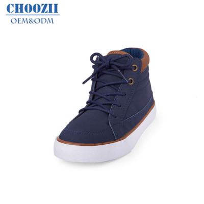 China Fashion High Ankle Anti-slippery Suede Manufacturer Choozii Guangzhou Kids Sneakers Leather Sports Shoes for sale